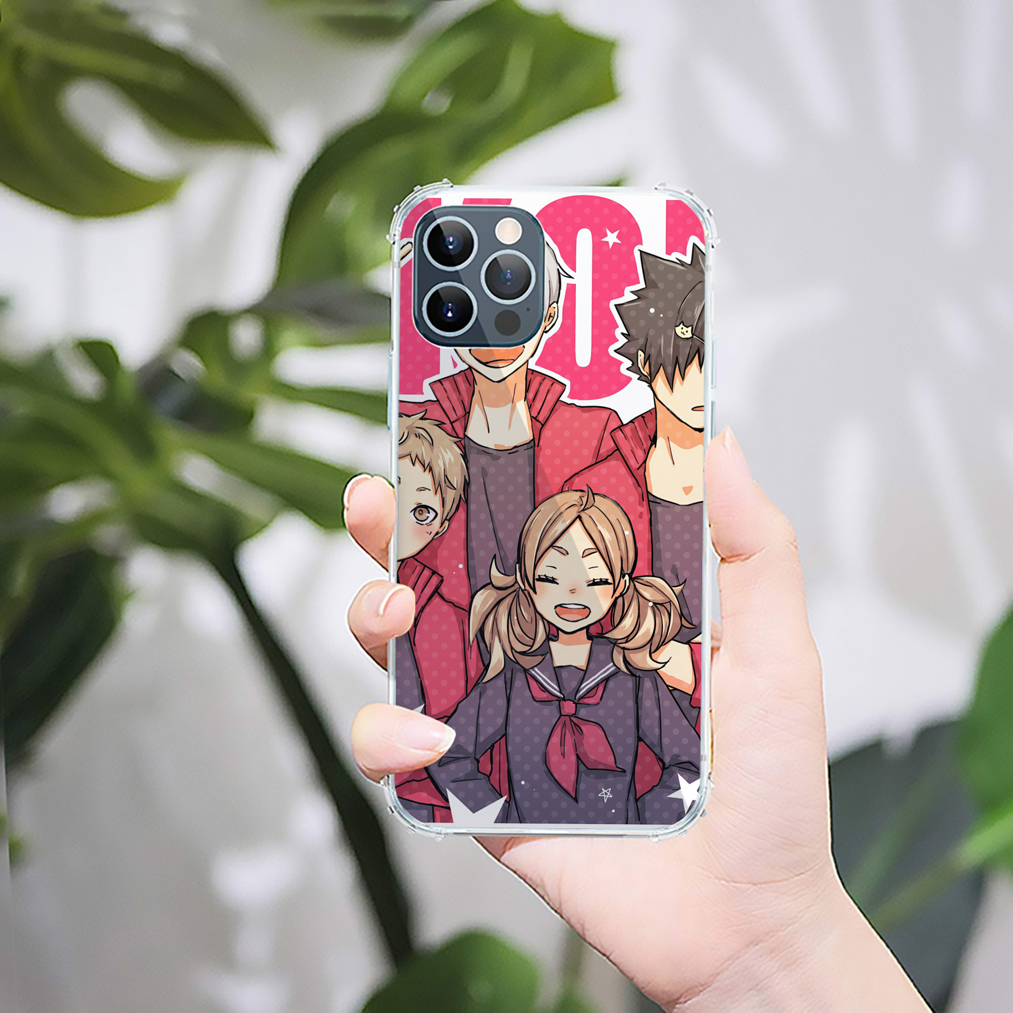 ハイキュー!! Haikyu!! 【iPhone 12シリーズ対応】透明スマホケース（クリアソフトケース）